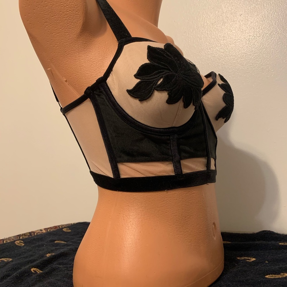 Victoria’s Secret Velvet Corset Bralette